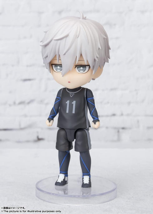 TAMASHII NATIONS - Blue Lock - Seishiro Nagi, Bandai Spirits Figuarts mini Action Figure...