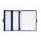 Heathrow Scientific HS15994M 100 Place Slide Box, Blue...