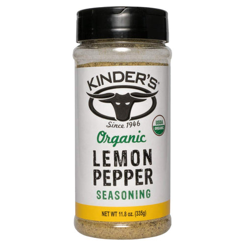 Kinder's Organic Lemon Pepper Seasoning, 11.8 OZ, One pack...