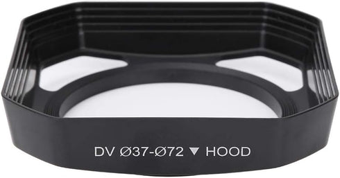 Camera Lens Hoods,72mm Lens Hood Set,37mm / 72mm DV Camera Lens Hood,Needless Light Stopper,Sun Shade/ - Reduces Lens and Glare - Blocks Excess Su...