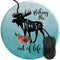 Mouse Pad for Computers,Gaming Mouse-Pads Office for Laptop Mouse Mat for PC Non Slip Mice Pad Making Moose Out of Life 2T321...