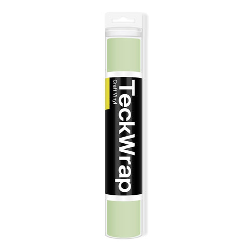 TECKWRAP 001 Vinyl Matte Permanent Adhesive Vinyl for Craft Decal Projects 12" x 10ft, Matte Liveable Green...