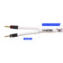 12AWG OFC HiFi Speaker Wire with Dual Gold Plated Banana Tip Plugs (15 Feet), High-End Heavy Duty Braided, 99.99% Oxygen-Free Copper - White, 15 F...