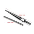 Handheld T Shape Tapered Hex Reamer Bridge Pin Hole Carbon Steel, Handle Drilling Tool for Taper Holes on Top of Planks, Chamfering, Screw Sinking...