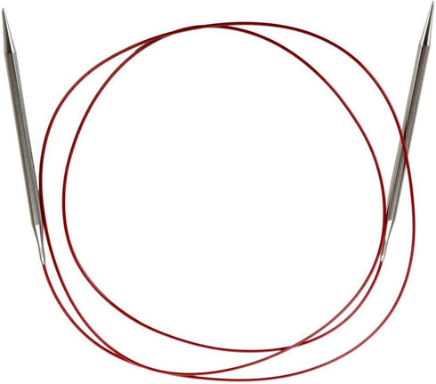 ChiaoGoo Red Lace Circular 60-inch (152cm) Stainless Steel Knitting Needle; Size US 2 (2.75mm) 7060-2 by ChiaoGoo...