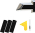 11.8" x 4" Bowtie Emblem Wrap Kit for Chevy Logo Overlay Vinyl Wrap with Spatula and Cutter 3 Pcs Matte Black...