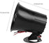 110dB DC 12V Wired Horn Alarm Siren Speaker Portable 15W / 20W Wired Antitheft Loudspeaker Alarm Siren Speaker for Home Security System...