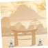4pcs Home Decor Japanese Home Decor Fairy Pagoda Statue Mini Pagoda Figurines Miniature Pagoda Statue Mini Pagoda Model Mini Pagoda for Garden Pav...
