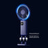 Portable Mini Fan, Handheld Fan with LED Display 5 Speeds 2000mAh USB Rechargeable Battery Fan Small Personal Desk Fan for Women Men Girls Kids In...