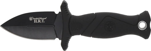 Smith & Wesson 5in High Carbon SS Fixed Blade Knife with 2 in 1 False Edge Blade and Stainless Steel Finish for Outdoor Tactical Survival and EDC...