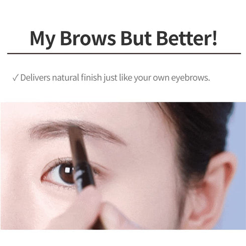 ETUDE Drawing Eye Brow #2 Gray Brown 21AD | Long-Lasting Eyebrow Pencil for Soft Textured Natural Daily Look Eyebrow Makeup | K-beauty...