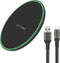 Wireless Charger for Samsung Galaxy S24/S24+/S24 Ultra/S23/S23+/S22/S22+/S21/S21+/S20/S20+/S10/S10+/S9/S8/S7/Note 20/Note 10, Wireless Charging Pa...