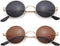 Pro Acme Small Round Polarized Sunglasses for Men Women Circle Retro Shades Metal Hippie Sunglasses UV400...