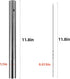 Stainless Steel Kabob Skewers?Barbecue Skewers, Portable Stainless Steel Barbecue Stick Storage Tubes for BBQ Parties and Outdoor Cooking Reusable...
