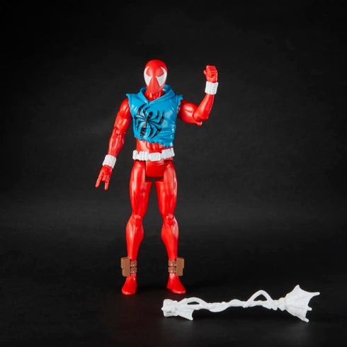 Marvel Spider-Man: Across The Spider-Verse Scarlet Spider Toy, 6-Inch-Scale Action Figure with Web Accessory, Marvel Toy for Kids Ages 4 and Up...