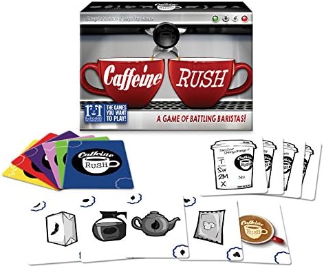 R & R Games Caffeine Rush Board Game...