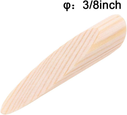 AUTOTOOLHOME 100 Pack Solid Wood Pocket Hole Plugs Pine for Pocket Hole Jig Woodworking Tool with a Storage Case(100)...