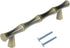 5PCS Drawer Handle 3.8-inch Hole Centers Bamboo Imitation Bronze Cabinet Pulls Furniture Hardware...