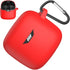 Miimall Compatible JBL Tune Flex Protective Silicone Case Cover, Red...