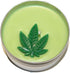 Marijuana-Weed Scented Natural Soy Candle. The Cannabis, Green-Colored Scented Soy Candle Perfect for Parties has Actual Marijuana Scent....