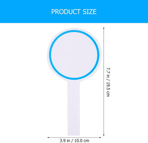 Dry Erase Paddle Board Dry Erase Answer Paddles 6Pcs Handheld Double Sided Paddles Mini White Boards Small White Board Dry Erase Signs for Classro...