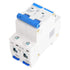 YWBL-WH Miniature Circuit Breaker DZ47-63 2P 400V AC Miniature Circuit Breaker Leakage Air Switch 63A...