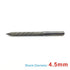 4.5/8/10/12mm Carbon Steel Drill Reamer Tire Repair Cutting Drill Bit - 4.5mm (1 PCS)...