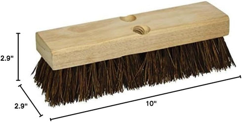 147479 10" Palmyra Deck Scrub Brush...