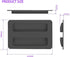 2 Pack Toaster Cover 2 Slice Toaster Cover Silicone Toaster Lid Bread Machine Cover Bread Maker Accessories (Black)...