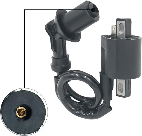 Ignition Coil Replacement for Yamaha Bear Tracker 250 YFM 250 1999-2004, Blaster 200 Timberwolf Raptor 250, Big Bear 350, Kodiak 400 Coil...