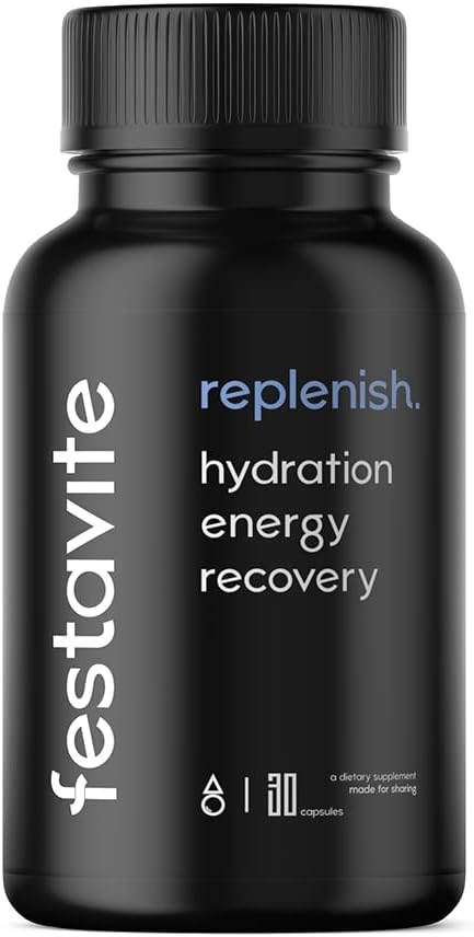 2022 Rave Hydration Vitamins | for a Better Tomorrow | Rapid Rehydration & Energy Booster | Replenishes Essential Electrolytes | Made for Festival...