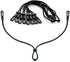 HX AURIZE Face Mask Extender Holders to Protect Ears Adjustable Black 4 Pcs...