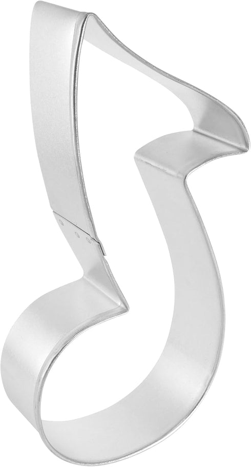 R&M Music Note 5.5" Cookie Cutter in Durable, Economical, Tinplated Steel...