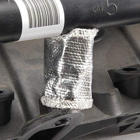 Design Engineering 010381 Universal Heat Reflective Fuel Injector Covers (Pack of 4)...