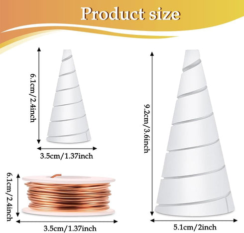 iSuperb 2pcs Copper Wire for Electroculture, Copper Wire Antenna Jig Making Tool for Growing Garden Plants and Vegetables (2pcs)...