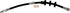 Dorman H620632 Brake Hydraulic Hose Compatible with Select Ford Models, Black...