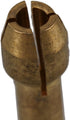 CNBTR 0.5-3.2mm Brass Collet for Rotary Tools Electric Grinding Drill Collect Chuck Holder Pack of 10 (4.3mm Shank Dia)...