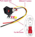 Rocker Switch Power Socket Inlet Module Plug and 4.9ft Power Cord with 10A Fuse Switch 10A 250V 3 Pin IEC320 C14...