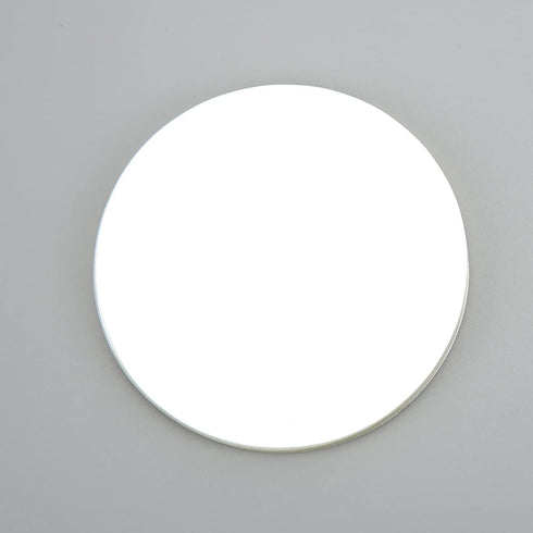 Tnfeeon 100 PCS Circle Mylars, Button Parts Metal with Clip Pin Top & Bottom Plastic Cover Film Button Maker Parts (75MM)...