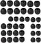18 Pairs Earbud Tips Replacement Earbud Tips Earbud Replacement Tips Fit for in-Ear Headphones(Inner Hole from 4mm-5.5mm Earphones) Earbud Covers ...