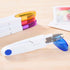 Purple Plastic Handle & Safety Cover Sewing Scissors Clothes Thread Embroidery Cross-stitch Craft Clipper Cutter Tailor Nippers,Snips Trimming Nip...