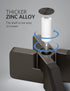 Portable Cell Phone Stand,Zinc Alloy iPhone Stand for Desk, Mini Size Foldable Phone Holder for Desk, Compatible with All iPhone Android Phones 4"...
