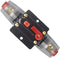 30A 40A 50A 60A 80A 100A 150A Audio Circuit Breaker Auto Car Stereo Inline Fuse Holders Inverter, Manual Reset 12V-24V DC for Automotive Marine Bo...