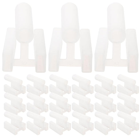 DOITOOL Outlet Covers 100pcs 3 Prong Plug Cover Plastic Socket Covers Electrical Protector Safety Caps for Electrical Outlets Easy Install Outlet ...