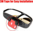 Universal Car Blind Spot Mirror, Wide Angle Side Mirror, Adjustable Assisted Driving HD Rearview Mirror (Left/Right)...