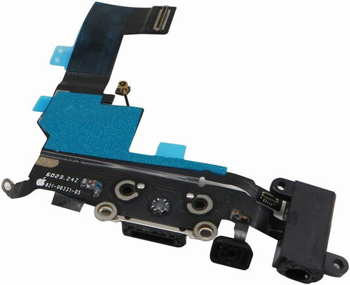 Charging Port Replacement for iPhone SE Black,GVKVGIH Replacement Charging Port Dock Connector Flex Cable for iPhone SE(SE Black)...