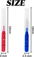 100PCS Braces Dental Brush Flosser for Cleaner Interdental Brush Toothpick Dental Tooth Flossing Head Oral Dental Hygiene Toothpick Cleaners Clean...