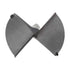 Utoolmart Forstner Drill Bits, 100mm Cemented Carbide Wood Cutter Tool, Hex Shank Woodworking Hole Saw Cutter, 80mm Length Woodworking Hole Boring...