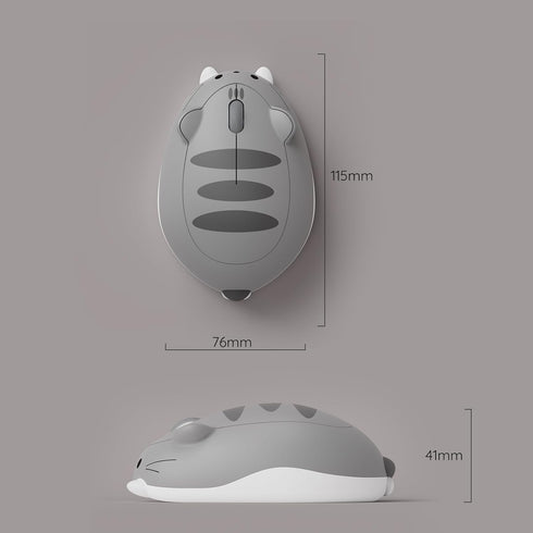 Akko Cat Theme Wireless Gaming Mouse, 2.4G GHz with a USB Receiver, Cute Optical Cordless Cartoon Mice for Computer/Laptop/Desktop/PC/iPad, Compat...