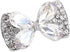Rhinestone Butterfly Bowknot Brooch Pin for Women Girls Fashion Cute White Crystal Birthstone Brooches Lapel Pins Delicate Dress Accessories Easte...